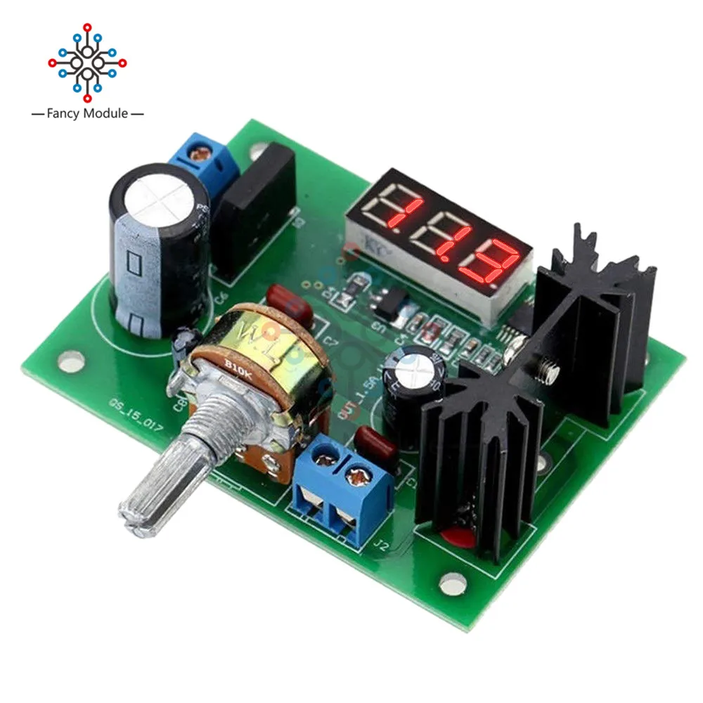 Diymore LM317 AC 0 22A/DC 30 в постоянный ток 1 25 28 В 2А понижающий преобразователь модуль