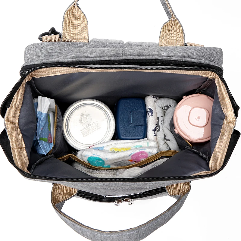 Baby Diaper Bag Backpack With Changing Station Sunshine Shade Baby Bags  Foldable Sleeping Bed Mom Travel Waterproof Nursing Bag - Diaper Bags -  AliExpress