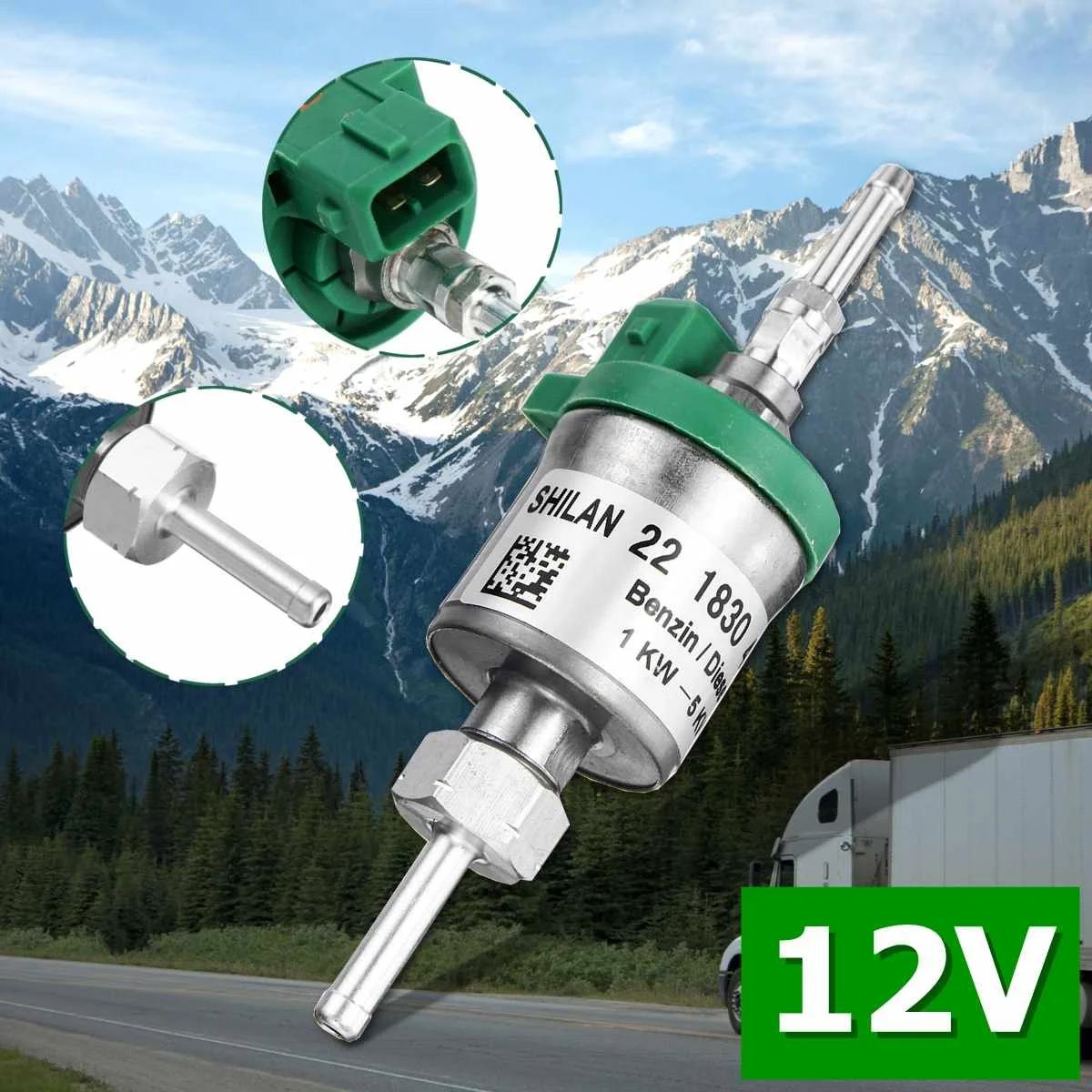 12 V/24 V электрический нагреватель топливный насос мазута 5000 Вт Воздушный стояночный отопитель автомобиля Средства для укладки волос Webasto Eberspacher обогреватели для грузовика