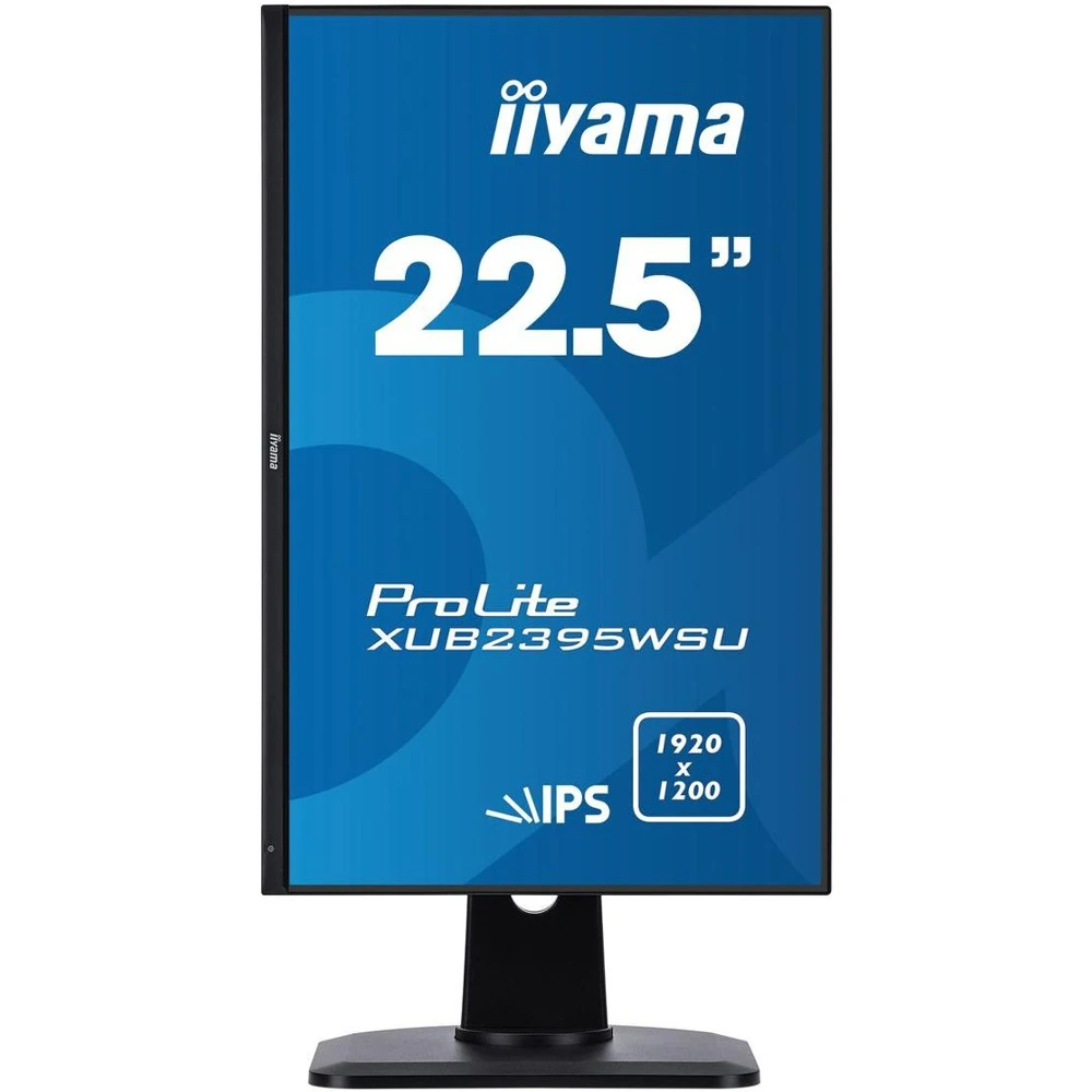 Monitor Iiyama 22." ProLite XUB2395WSU-B1 black IPS LED 4 Ms 16:10 HDMI DisplayPort M/M Mat HAS PIV