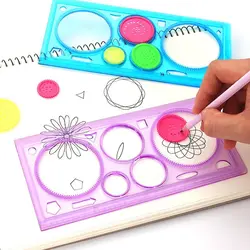 Prancheta mágica de desenho para crianças, 2 peças, jogos de artesanato, aprendizagem, brinquedos para crianças, ferramenta de medição, presentes de natal