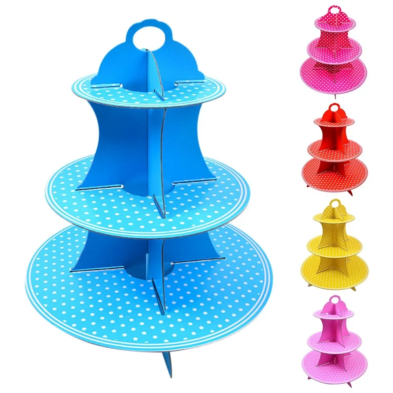 3 яруса кружевных картонная подставка для свадебного торта круглый кекс одежда для свадьбы, дня рождения днем Чай подставка для свадебного торта DIY десерт Sugarcrafts д Дисплей стойки