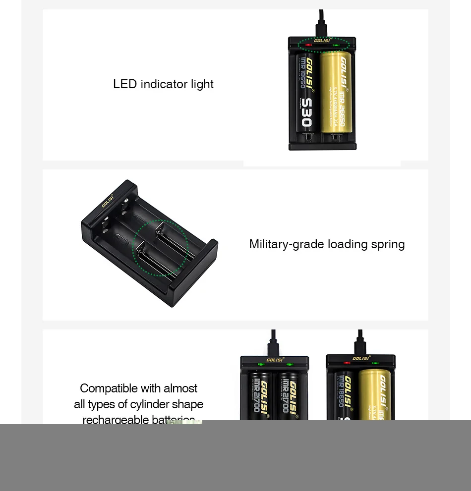 Golisi Needle 2 Smart USB Charger