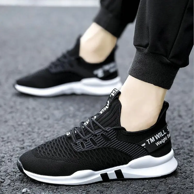 

Summer Men's Breathable Casual Mesh Sports Shoes Lightweight Casual Sports Trend Non-slip Running Shoes C32-77