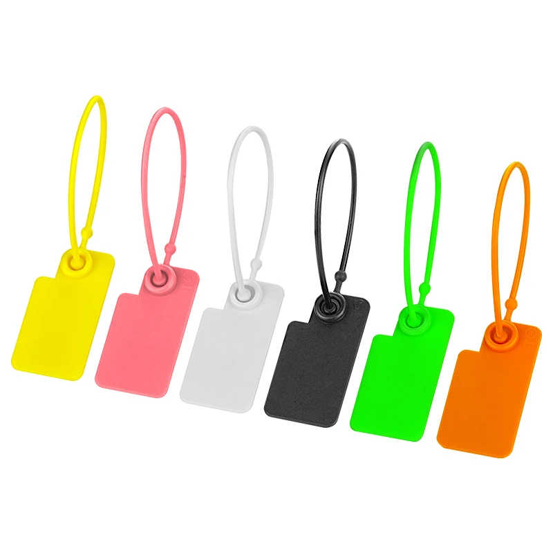 Custom Logo Sneaker Tag - Personalized Plastic Seals for Garments and Shoes, Set of 100