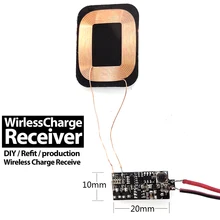 5 шт./лот VEEAII QI Беспроводное зарядное устройство приемник DIY для samsung Galaxy Note 9 8 S9 S8 Plus S7 беспроводной зарядное устройство приемник