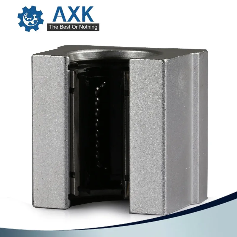 2pcs/lot Free shipping SBR25UU 25mm Linear Ball Bearing Block CNC Router SBR25