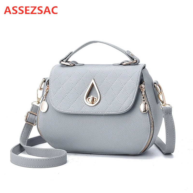 

ASSEZSAC New Women Bag Crossbody Bags For Women Trend Small Square Bag Luxury Handbags Women Bags Designer Bags For Women 2019
