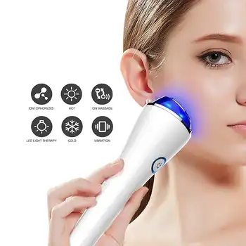 

Ultrasonic Cryotherapy Face Lifting Hot Cold Hammer Electric anti aging Skin Rejuvenation Tightening Device Spa Facial Massager