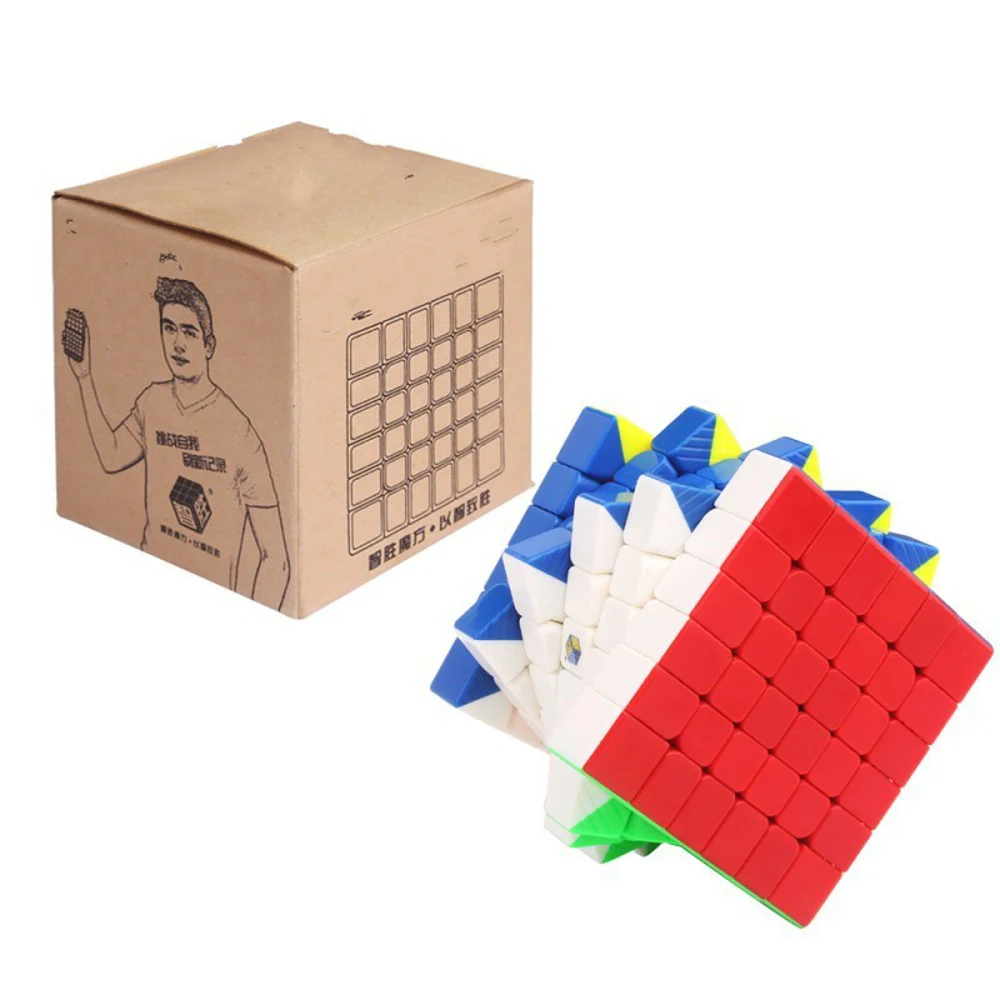 Little Magic 6x6x6 Magic Cube Professional Competition Smooth Speed Cube Puzzle Educational Toys