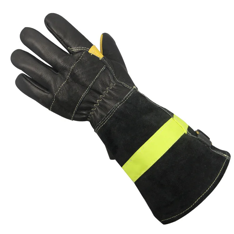 Long Type Rescue Fire Fighting Gloves Forest Fire-fighting Heat-insulating, Scald-proof and High-temperature resistant Gloves