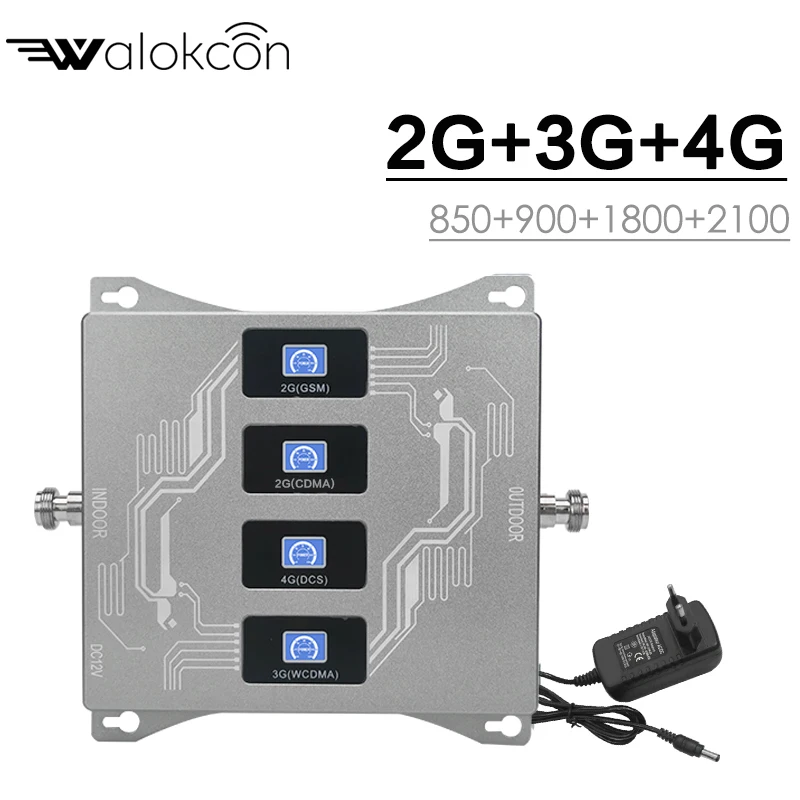 850/900/1800/2100 Quad Band Cellphone Amplifier
