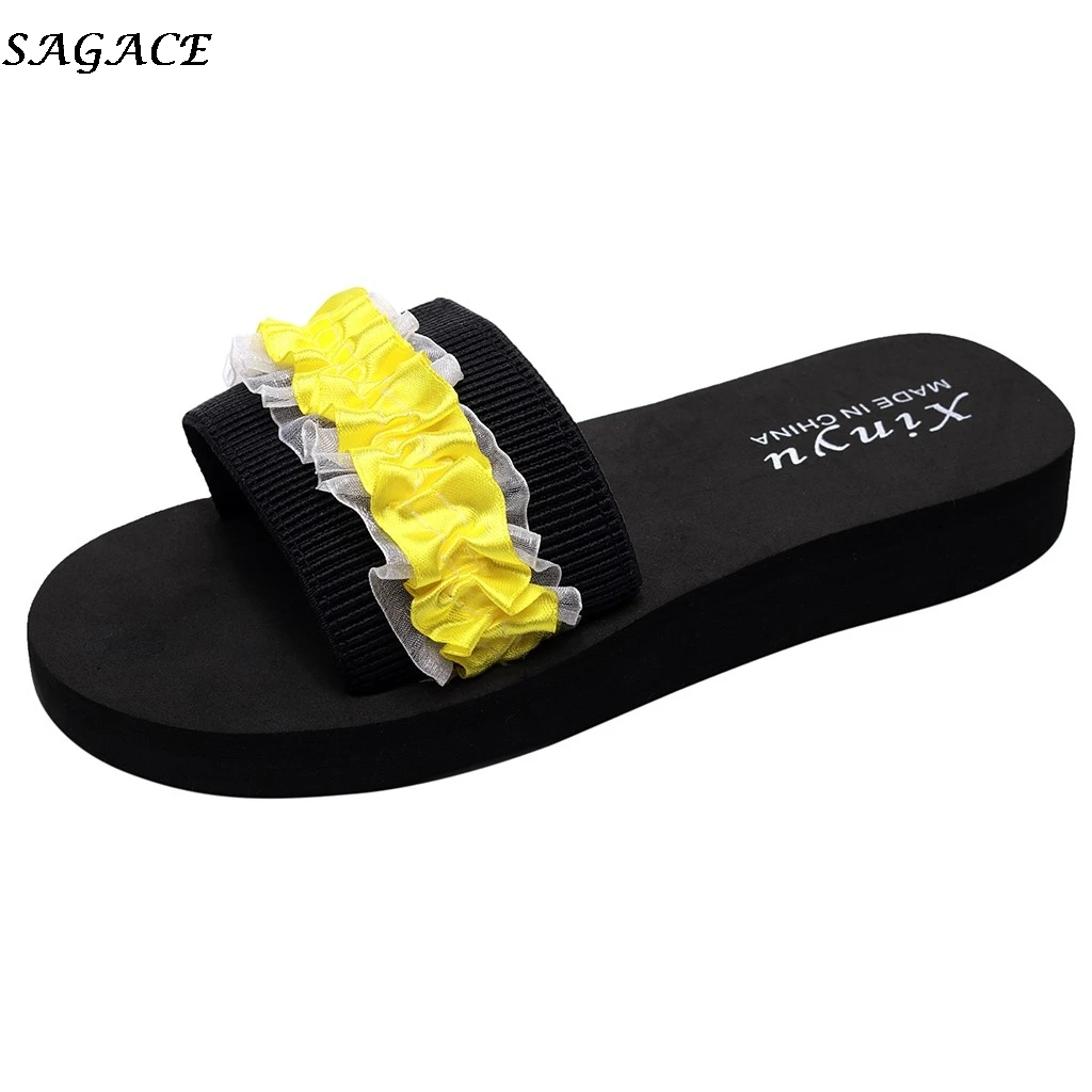 multi coloured flip flops