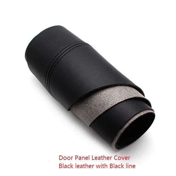 Автомобильный центральный подлокотник-ящик/дверная ручка панели из микрофибры кожа Накладка для Honda Civic 9th Gen 2012 2013 - Название цвета: 4x Door Panel B-B