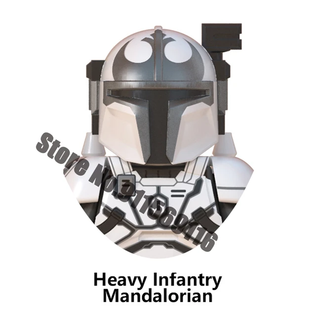 Din Djarin Boba Fett Mandalorian Building Blocks Grogu Baby Yoda Death Watch Paz Vizla Bo-Katan Jango Star Action Figure Wars B-WM997