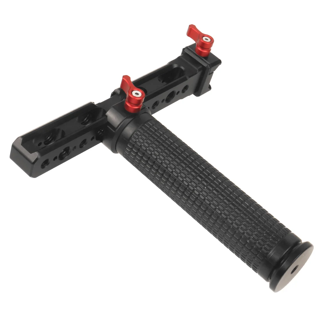 FEICHAO Dual Handle Grip Arri/Cold Shoe/1/4,3/8 Hole DJI Ronin RS2/RSC2 Handheld Gimbal Monitor Mount Extension Bracket camera accessories action camera accessories handheld gimbal accessories
