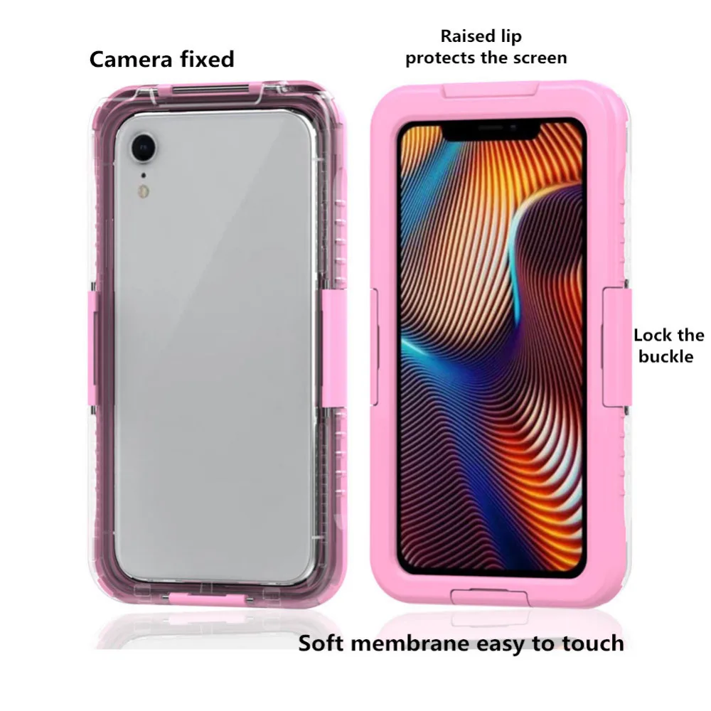 Чехол для телефона для iPhone XR водонепроницаемый чехол Противоударная Защитная крышка пылезащитный чехол Защита задняя крышка противоударный