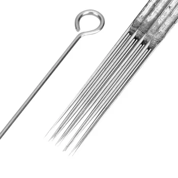 

5 Pieces 5 RL Disposable Tattoo Needles 304 Medical Stainless Steel Permanent Makeup Needles Machine Kit Hot New