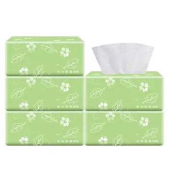 

Thick Tissue Paper Toilet Paper Foldable 3-Ply Raw Wood Pulp Safety Print Bathroom Bedroom Kitchen Cooktop Cleaning Accessories