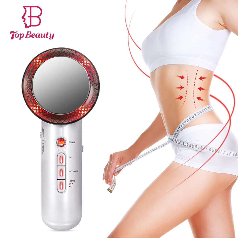 Ceny Kawitacja ultradźwiękowa EMS odchudzanie wyszczuplający masażer do ciała Lipo Anti Cellulite Fat Burner galwaniczna terapia ultradźwiękowa na podczerwień