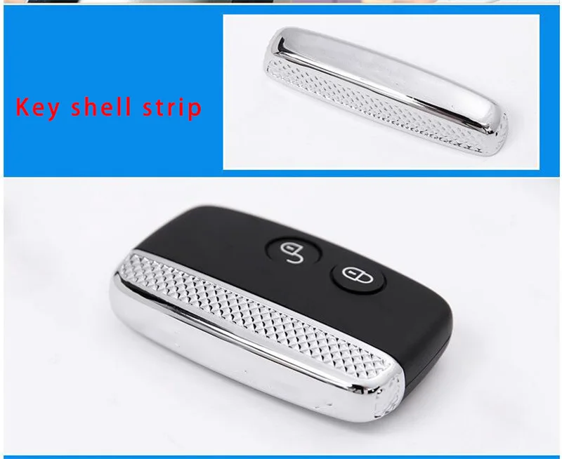 Для Jaguar XEL Key shell strip хромированная формовочная Отделка 1 шт