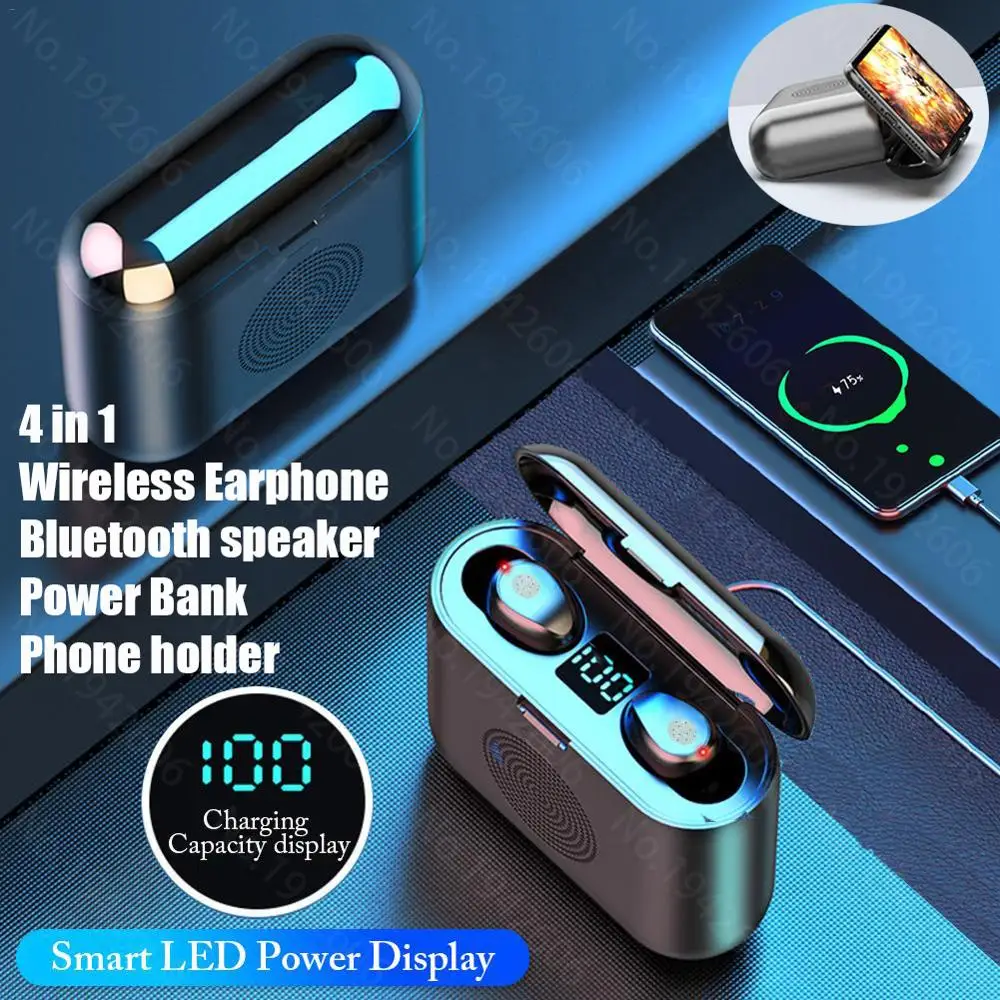 f9 wireless bluetooth headset