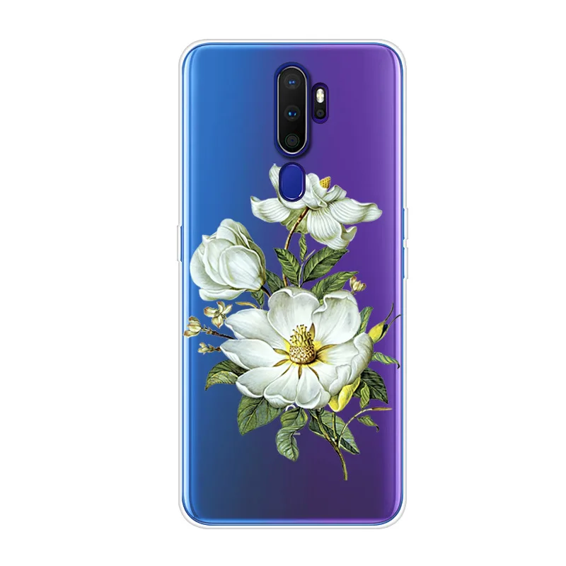 Ультратонкий Тонкий ТПУ окрашенный чехол для OPPO A9 A5 милый силиконовый мягкий Противоскользящий чехол для телефона окрашенный чехол