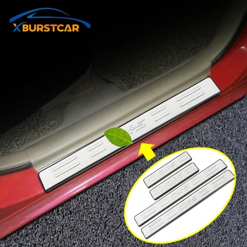

Xburstcar For Mazda CX-5 CX5 CX 5 2014-2019 Stainless Steel Inside Door Sill Protector Pedal Scuff Plate Cover Trims Accessories