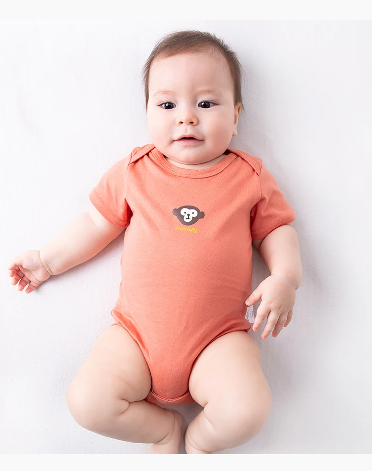 Baby Rompers Cotton Infant Boys Girls Short Sleeve Clothing Baby Jumpsuit Stripped Baby Boy Girl Clothes Newborn Clothes