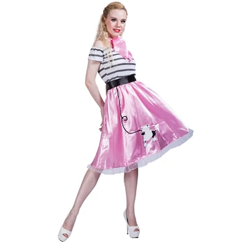 

Poodle Skirt Pink Adult Girl Woman 1950's School Halloween Costume Material Item Type Source Characters Brand Name Gender Partie