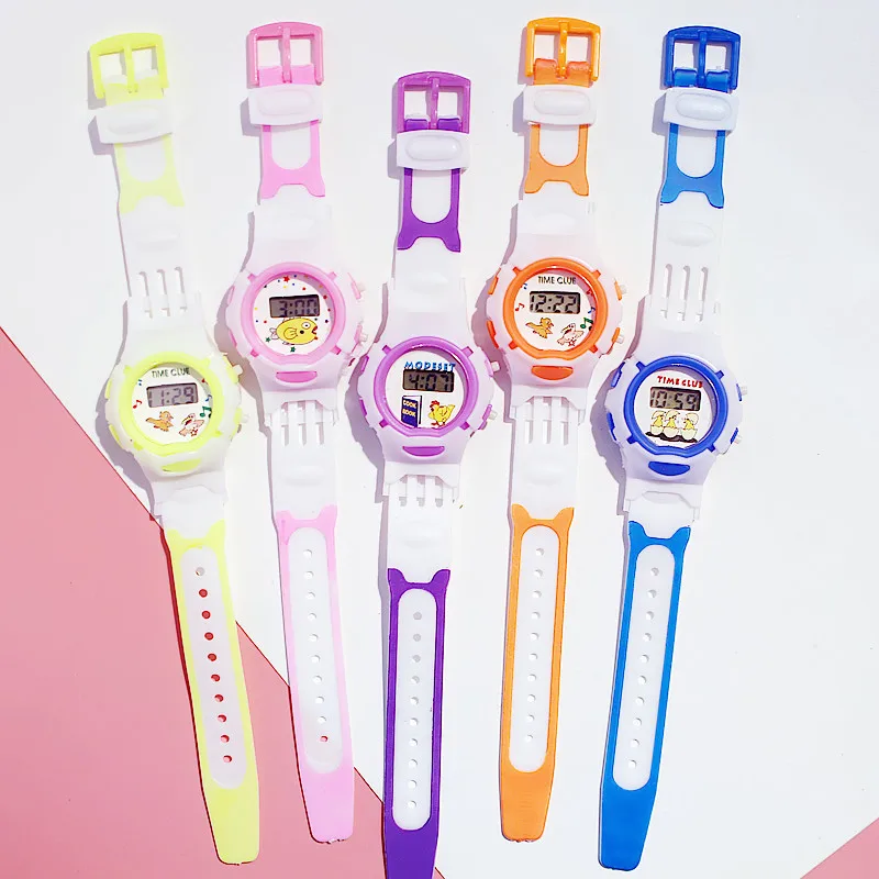 Barato Reloj Digital de dibujos animados para niños y niñas, cronógrafo deportivo Digital, electrónico, LED, resistente al agua, Digital, nuevo, 2021 73oGrkVmw