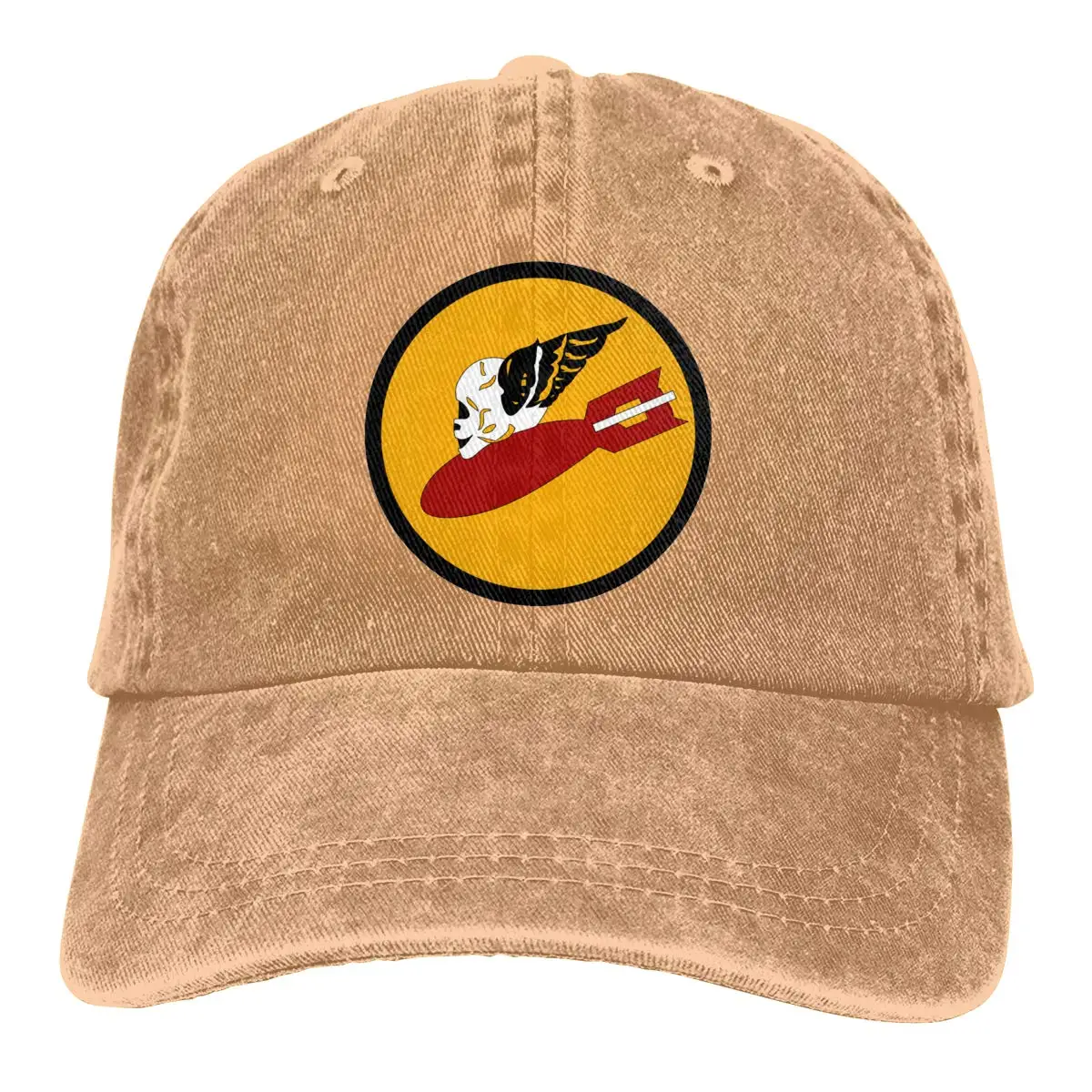 552nd Fighter-Bomber Squadron WWII-SSI Нейтральная Регулируемая бейсболка