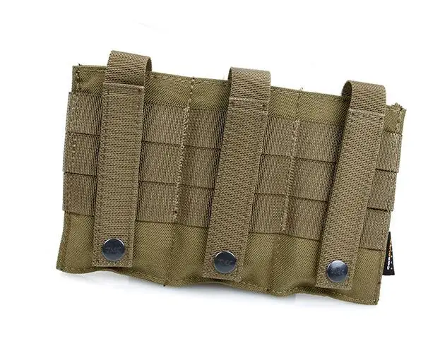 TMC2269-KK Tactical Magazine Pouch MOLLE Vest Belt Hunting Triple Bag