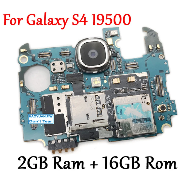 Tested 100 Work Unlock Motherboard For Samsung Galaxy S4 I9500 Logic Circuit Electronic Panel With Full Chips Eu Version Mobile Phone Housings Frames Aliexpress