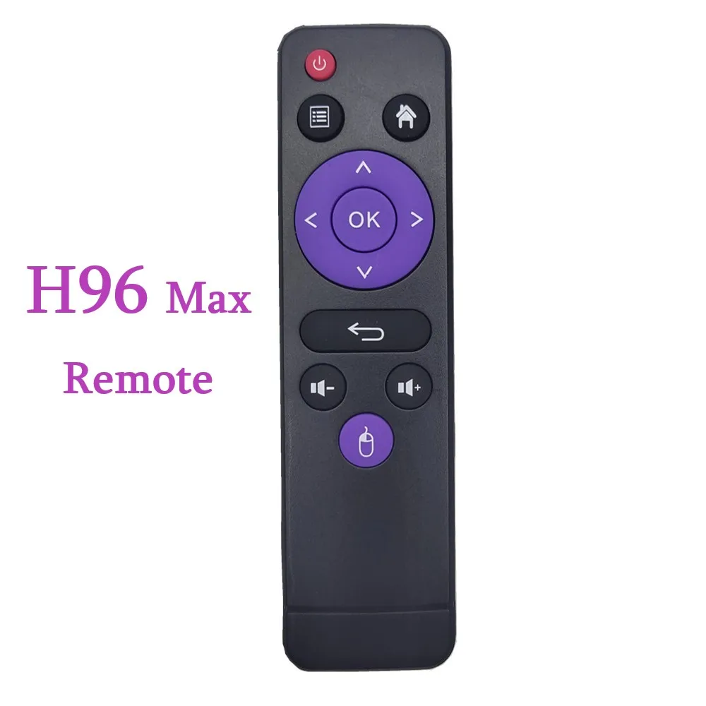 

Новый пульт дистанционного управления IR H96 MAX для H96Max X3 H96 Mini Mx10pro MX1 RK3318 H6 пульт дистанционного управления Android TV BOX Прямая поставка