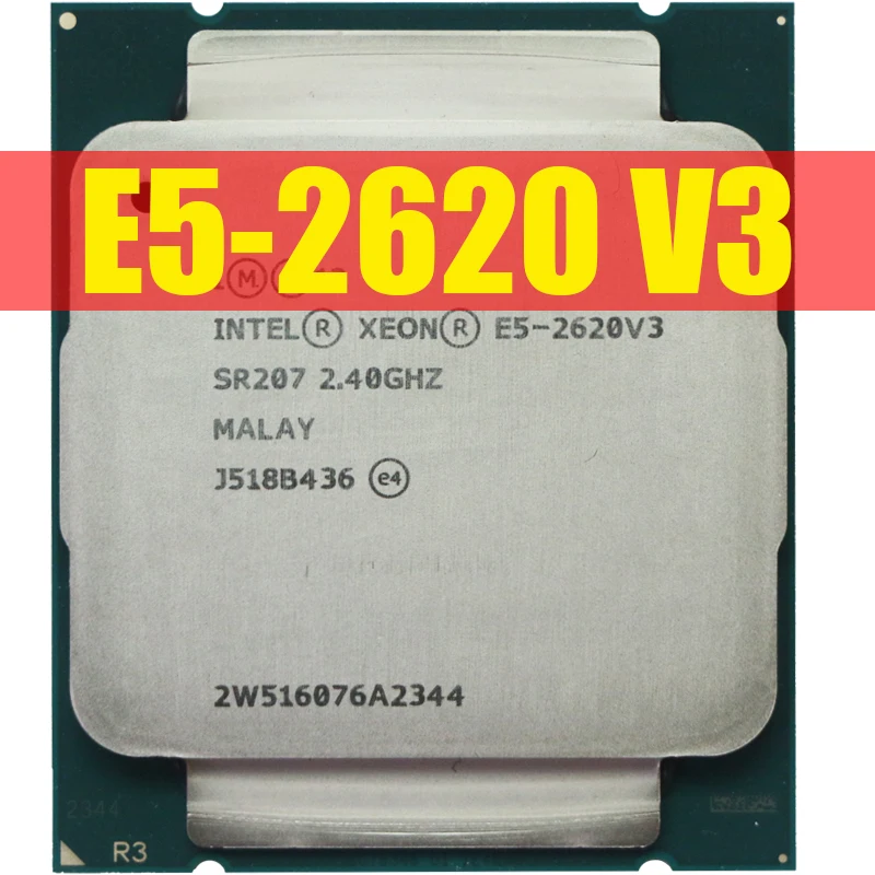 Комплект материнской платы Atermiter X99 D4 с Xeon E5 2620 V3 LGA2011 3 ЦПУ 1 шт. X 16 ГБ = Гб 2400 МГц DDR4