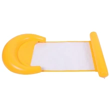 Надувной водный гамак, плавающая кровать, кресло для отдыха, водорослитель, ПВХ, плавательный бассейн, пляж, EDF88