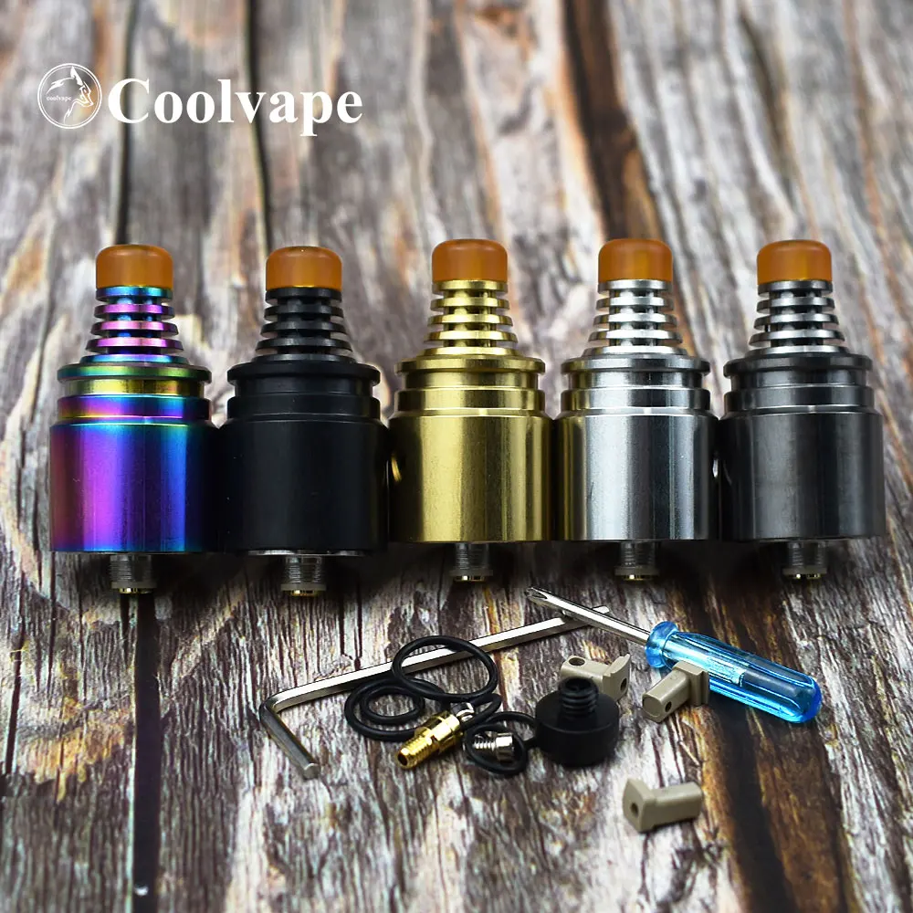 Coolvape Berserker V2 MTL RDA атомайзер бак 316SS 1 5 мл 22 мм электронная сигарета испаритель rda vs