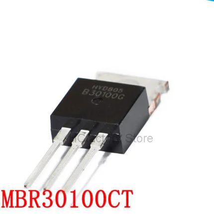 Новый оригинальный 10 шт. MBR30100 TO220 MBR30100CT TO-220 MBRF30100CT MBRF30100 B30100G оптом, единичный список распределения