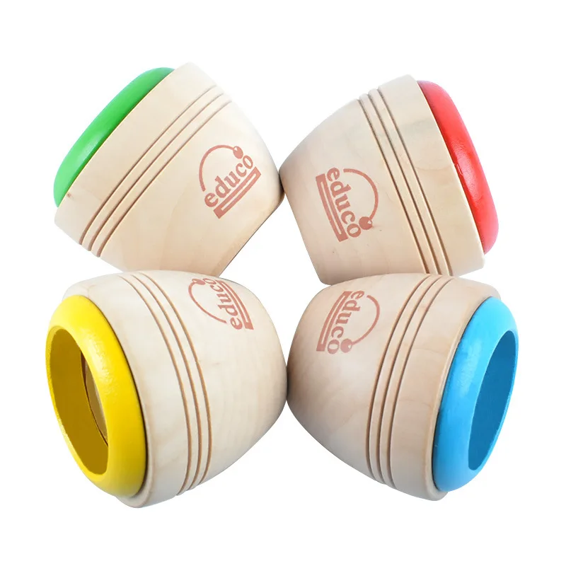 Деревянный волшебный многоугольник Призма калейдоскоп пчелиный глаз эффект детей Мини Повседневная развивающая игрушка