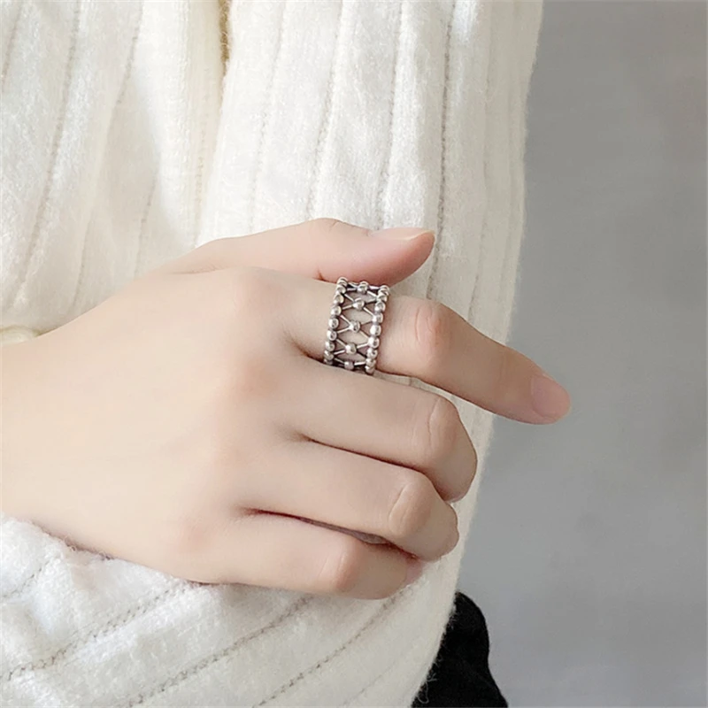 مجوهرات بالجملة علي بابا اكسبرس اكسسوارات نسائية خواتم امرأة عتيقة خواتم كبيرة حقيقية عالية الجودة