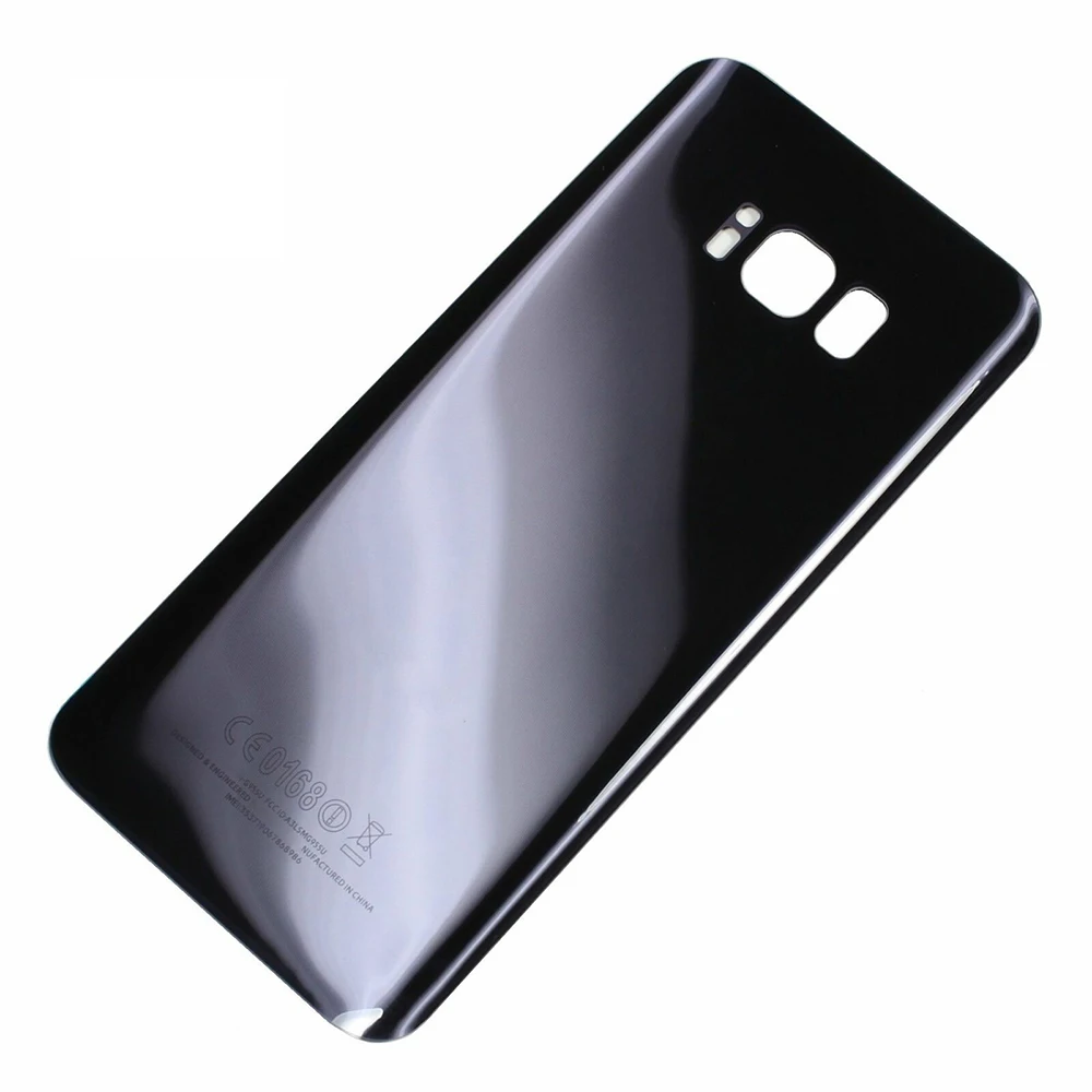 10 шт. Задняя крышка батареи для samsung Galaxy S8 plus S8+ G950F G955F Корпус Замена запасных частей с наклейкой