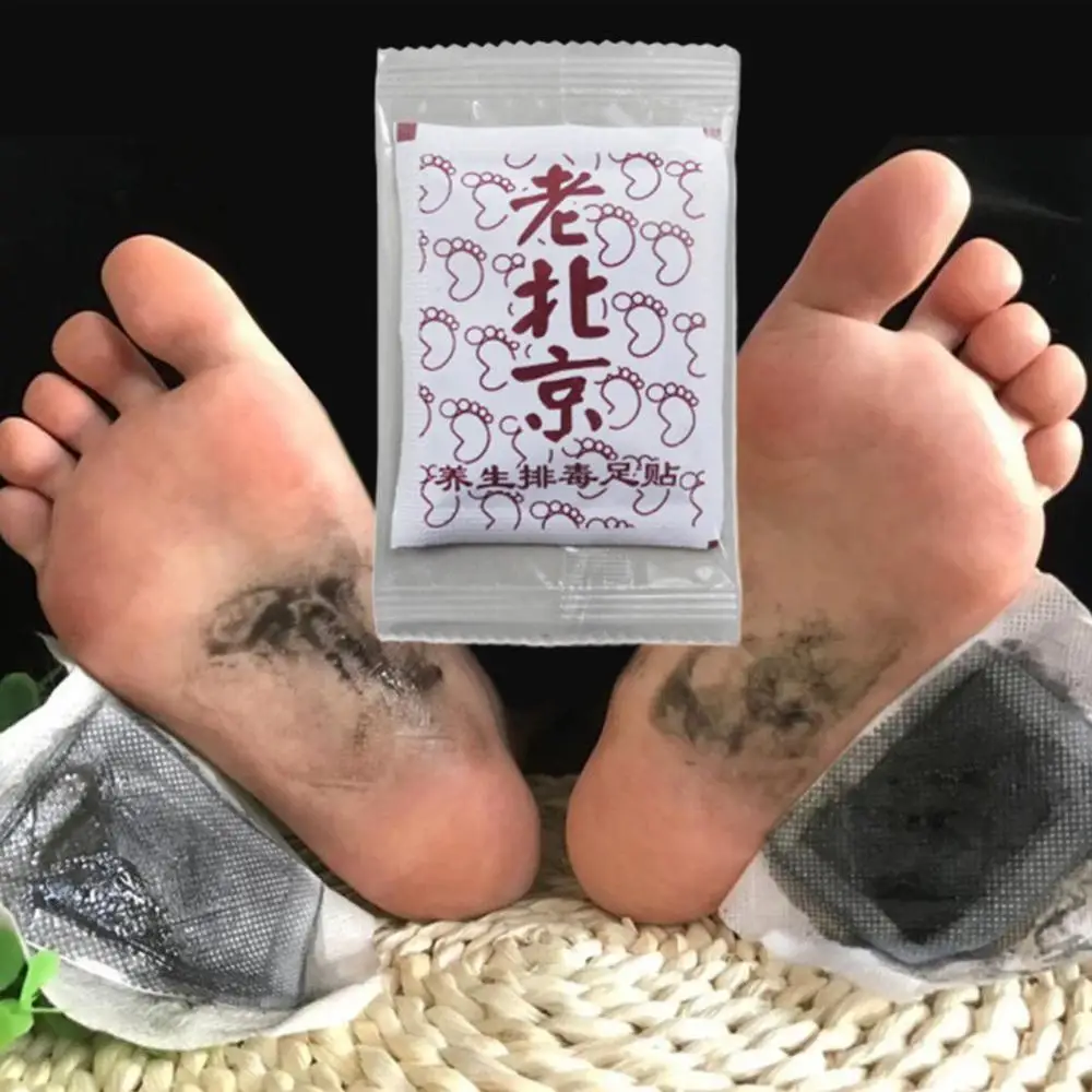 Патчи для ног Artemisia Argyi Detox токсиновые патчи похудения очищение травяные клейкие