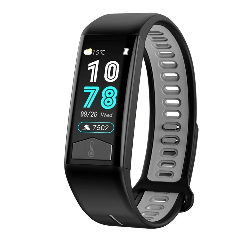 T02 Smart Bracelet Ip68 Waterproof 0.96-Inch Ips Tft Colorful Screen Smart Watch