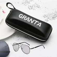

For Lada Granta Sunglasses Reading Glasses Hard Zipper Box Pouch Case customizable patterns car accessories