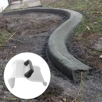 

Garden DIY Modeling Plastic Soil Plaster Garden Concrete DIY Shape Fixing Clip