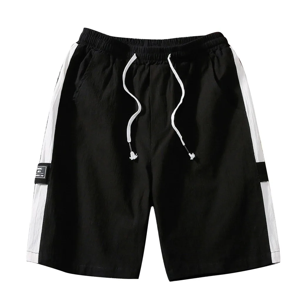 Модные новые мужские шорты высокого качества с эластичной резинкой на талии, мужские повседневные шорты, мужские шорты, 5XL, в полоску, 10,18