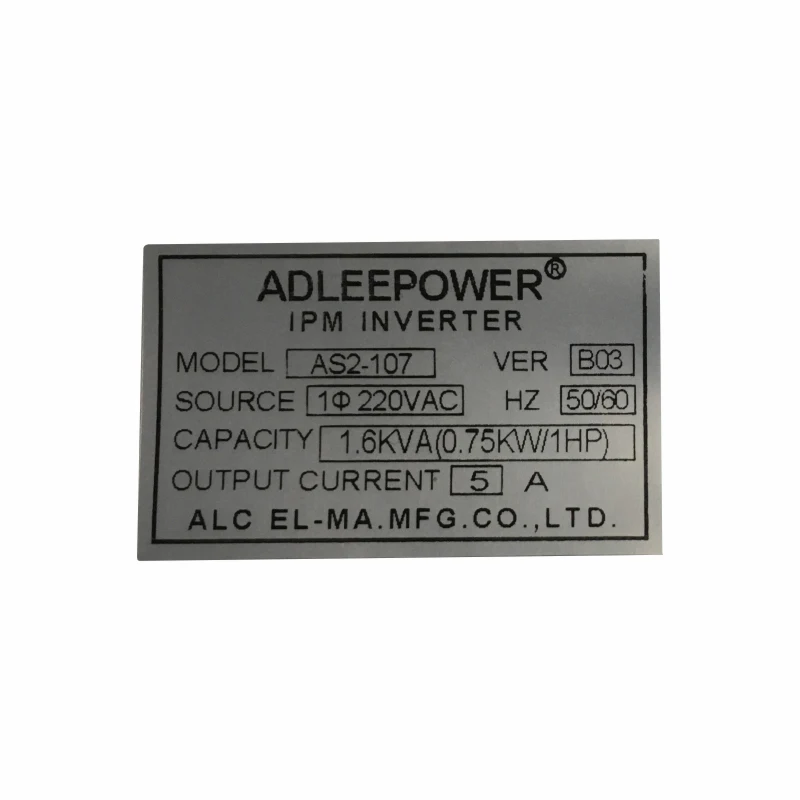 1 шт. новый инвертор 1HP 0 75 кВт 220 В AS2 107 IPM можно использовать трехфазный 380