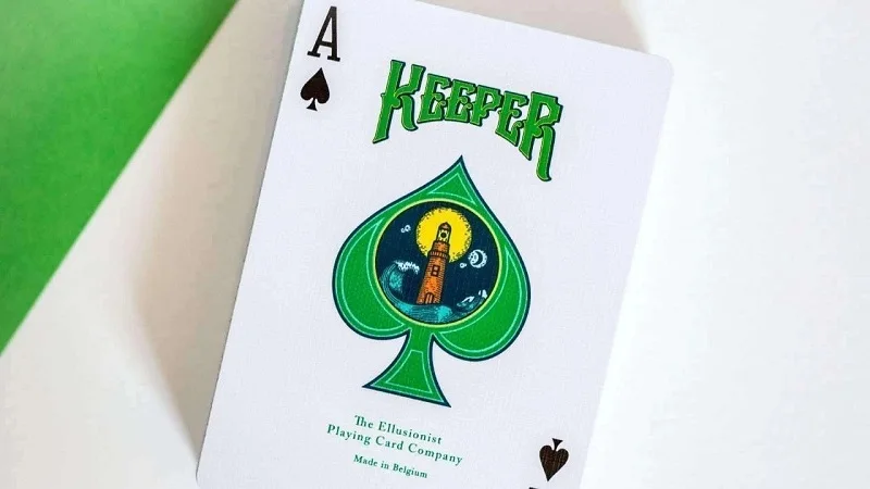 Ellusionist Keeper Sea Green игральные карты велосипедная колода USPCC коллекционная покерная
