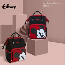 Disney Diaper Backpack Baby Bags for Mom Mickey Minnie Wet Bag Fashion Mummy Maternity Diaper Organizer Travel USB Nappy Pram
